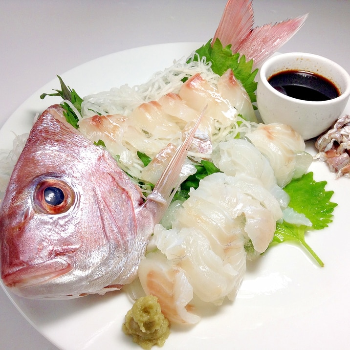マダイの洗い 刺身が歯応えあるぷりぷりに 簡単 レシピ 作り方 By 谷口そら 楽天レシピ マダイの洗い 刺身が歯応えあるぷりぷりに 簡単 レシピ 作り方 By 谷口そら 楽天レシピ